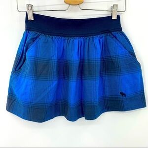 Abercrombie Y2K Micro Mini Plaid Skirt